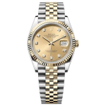 Rolex Datejust 126333 Champagne Diamond Dial