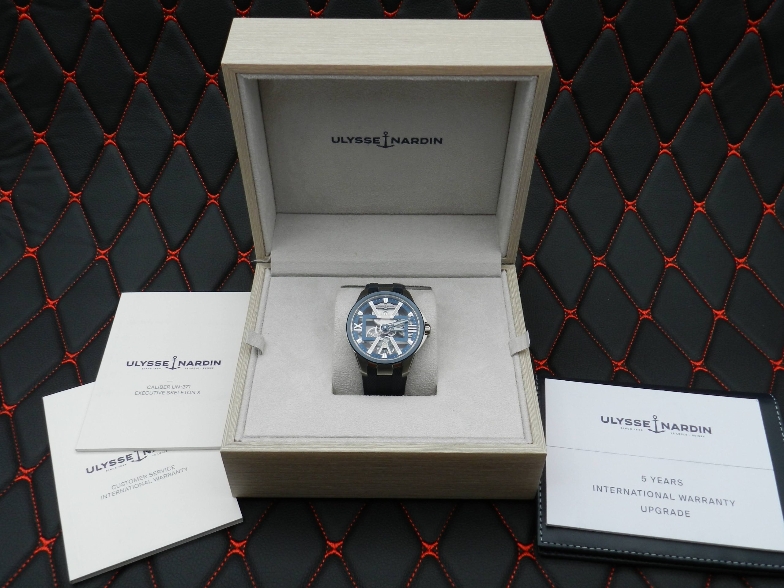 Ulysse Nardin Blast Skeleton X Titanium 3713-260-3/03 — Complete Set with Box and Papers - Image 8