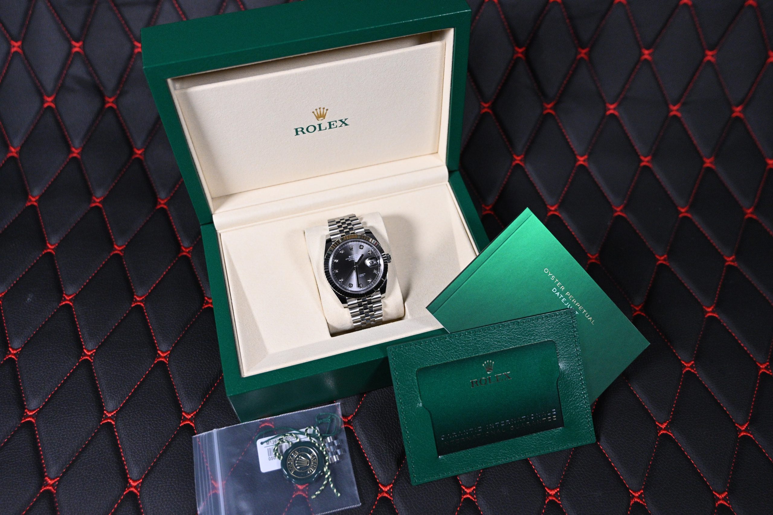 Rolex Datejust 41 126334 Slate Dial Jubilee Fluted Bezel (2026) Box & Papers - Image 5