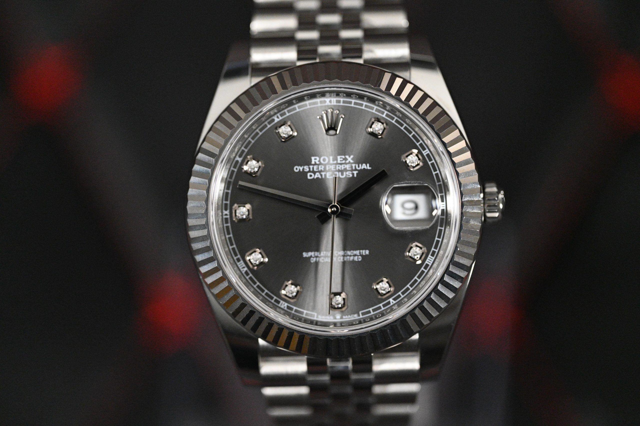 Rolex Datejust 41 126334 Slate Dial Jubilee Fluted Bezel (2026) Box & Papers