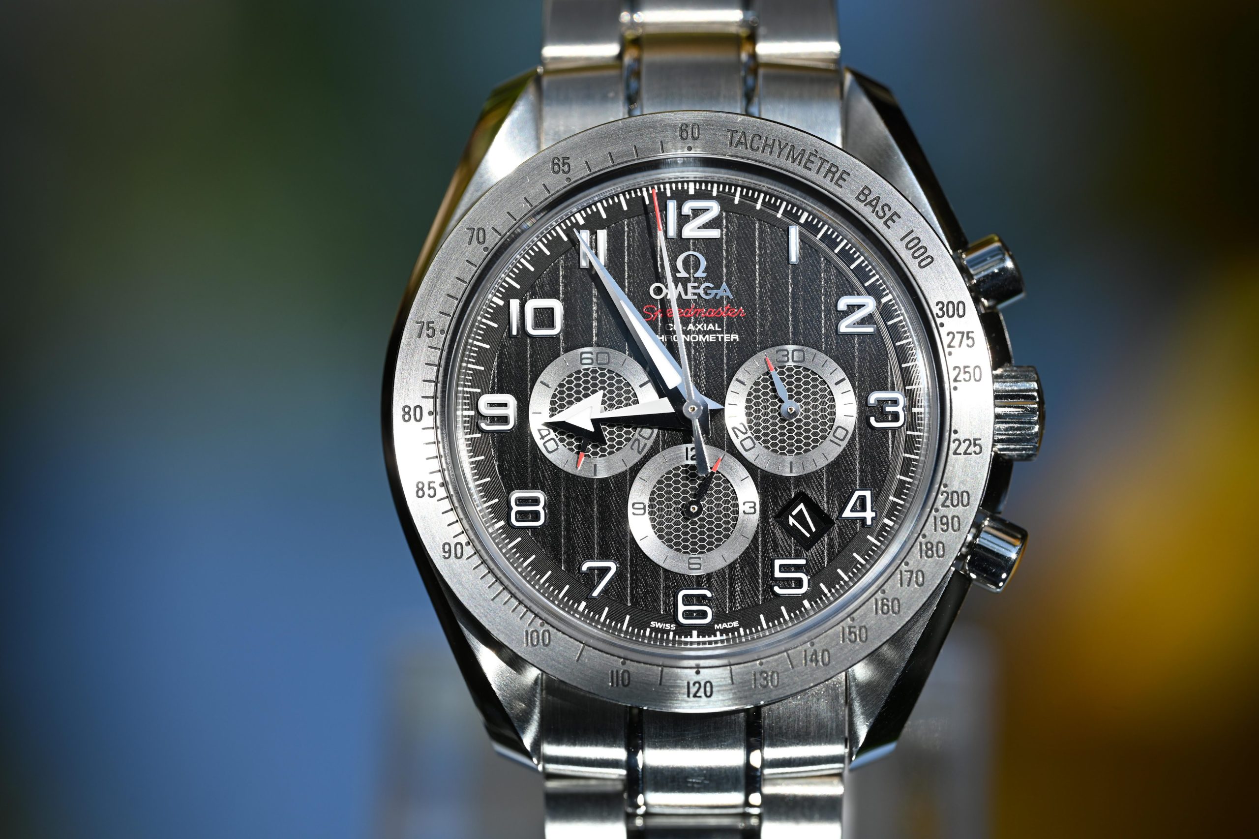 Omega Speedmaster Broad Arrow 321.10.44.50.01.001 Black Dial Stainless Steel 44mm Automatic Chronograph – 2010 Full Set