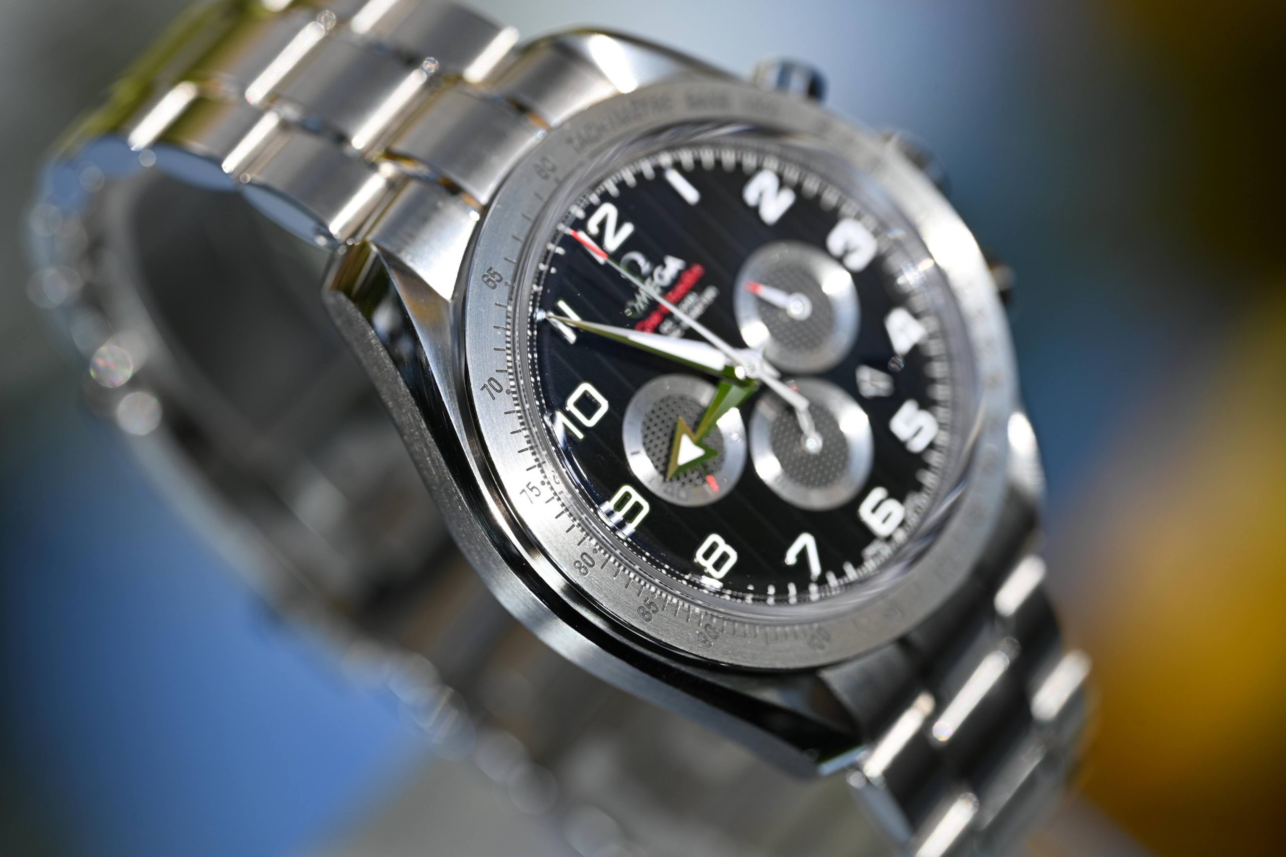 Omega Speedmaster Broad Arrow 321.10.44.50.01.001 Black Dial Stainless Steel 44mm Automatic Chronograph – 2010 Full Set - Image 3