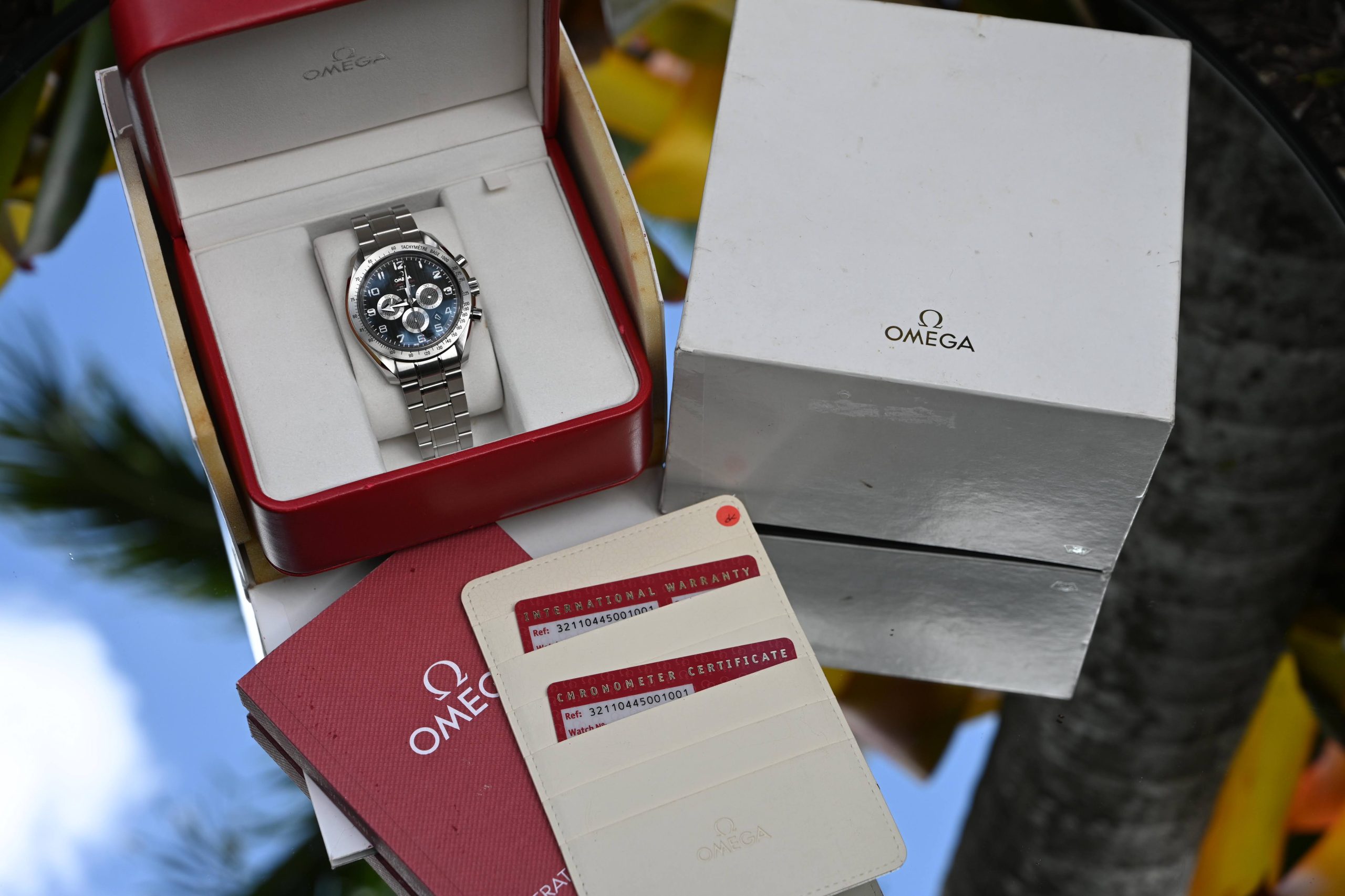 Omega Speedmaster Broad Arrow 321.10.44.50.01.001 Black Dial Stainless Steel 44mm Automatic Chronograph – 2010 Full Set - Image 10