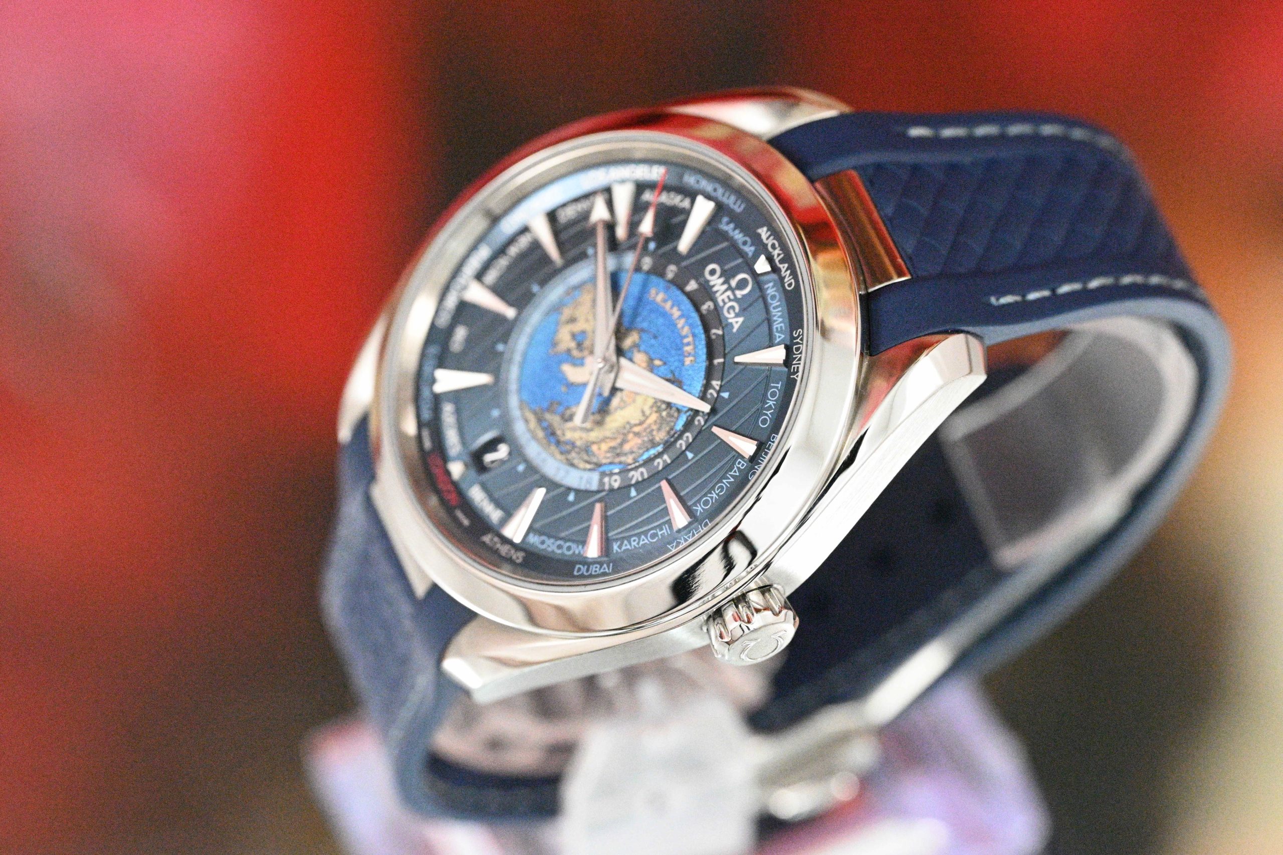 Omega Seamaster Aqua Terra Worldtimer 220.12.43.22.03.001 43mm – 2025 Full Set - Image 2