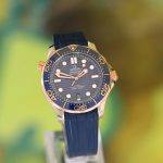 Omega Seamaster Diver 300M 210.22.42.20.03.002 Blue Sedna Gold 42mm – 2025 Full Set
